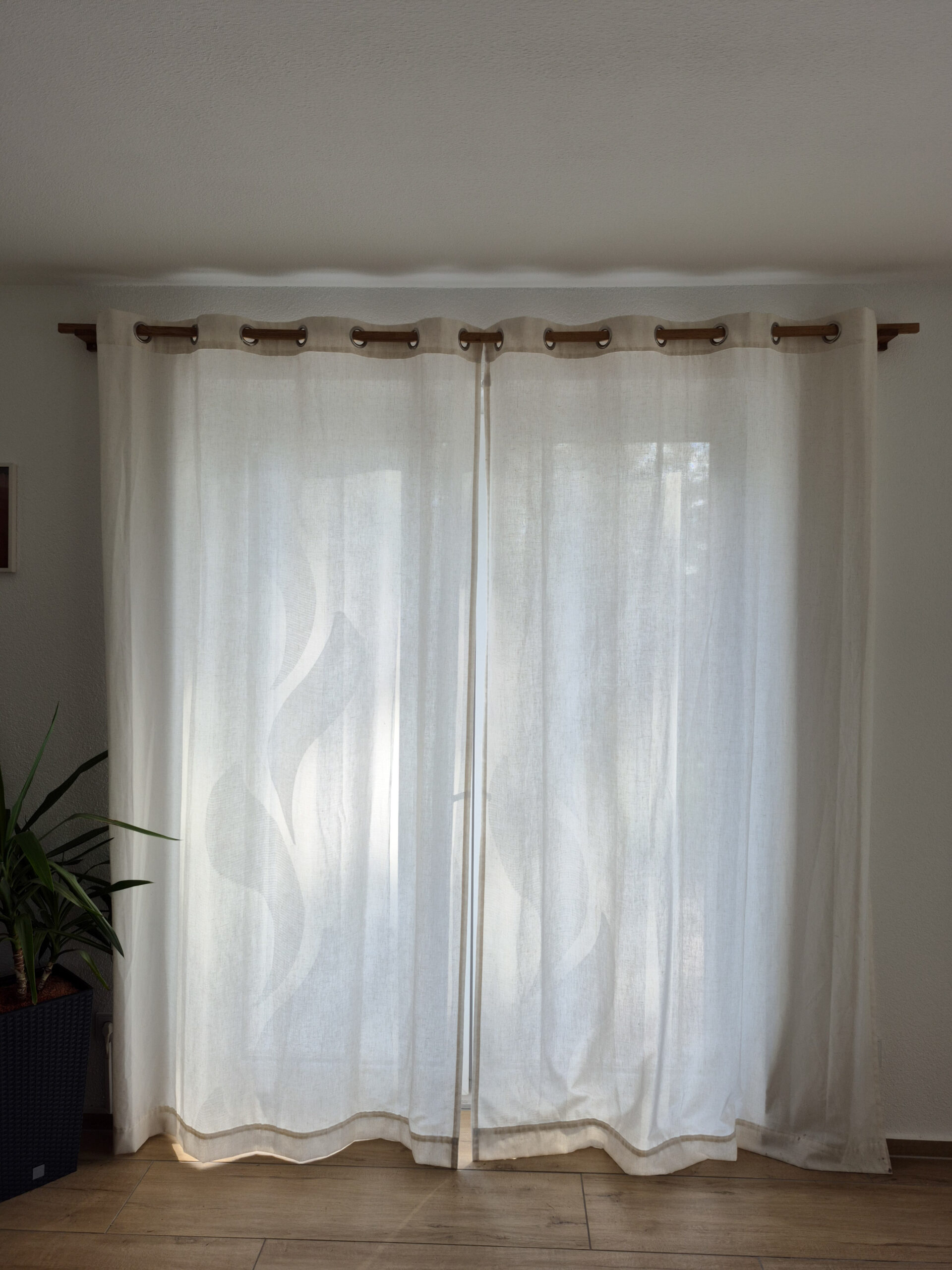 Gardinenstange aus Holz | 1-läufig | ab 200 cm – Bild 3