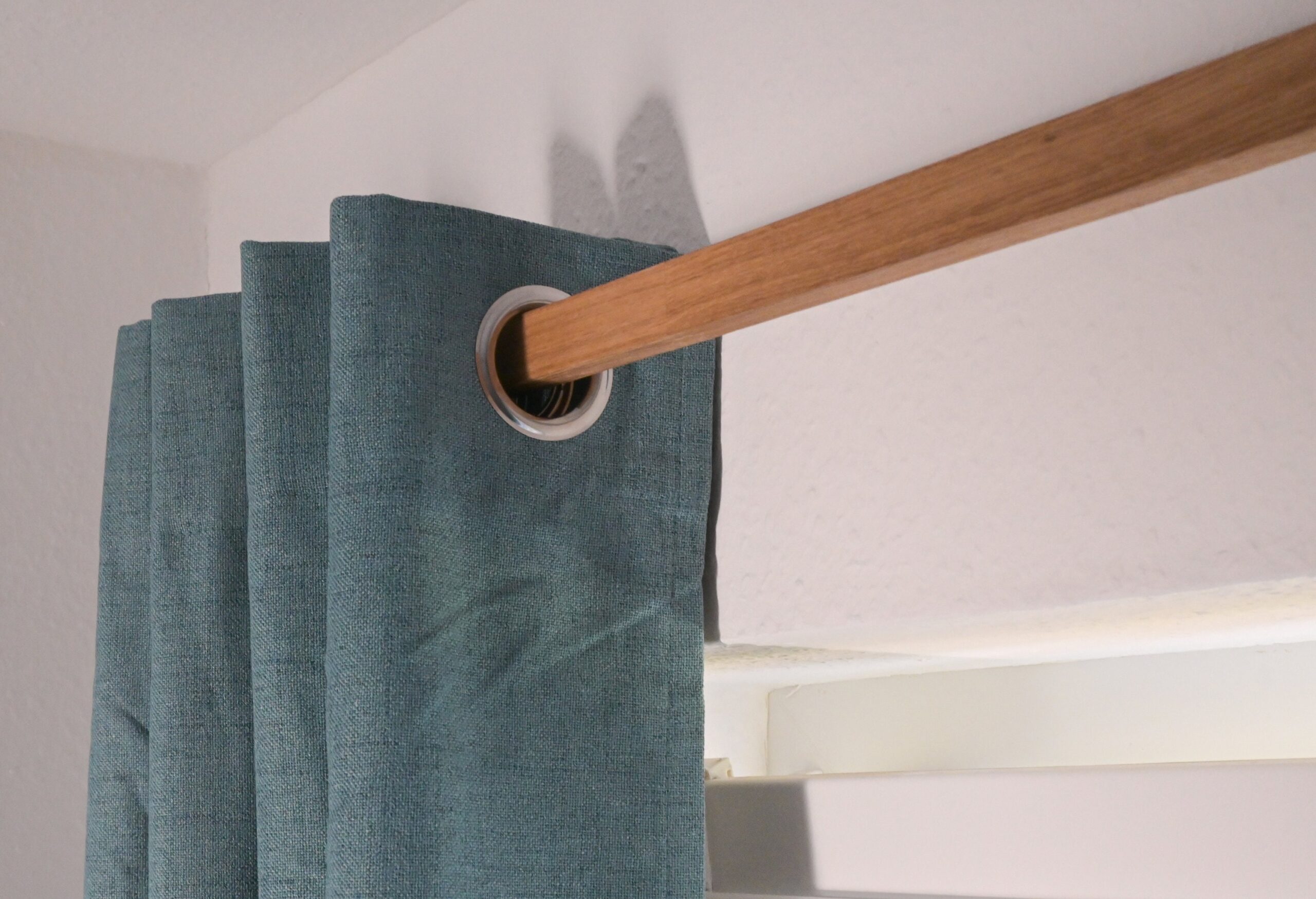 Gardinenstange aus Holz | 1-läufig | ab 200 cm